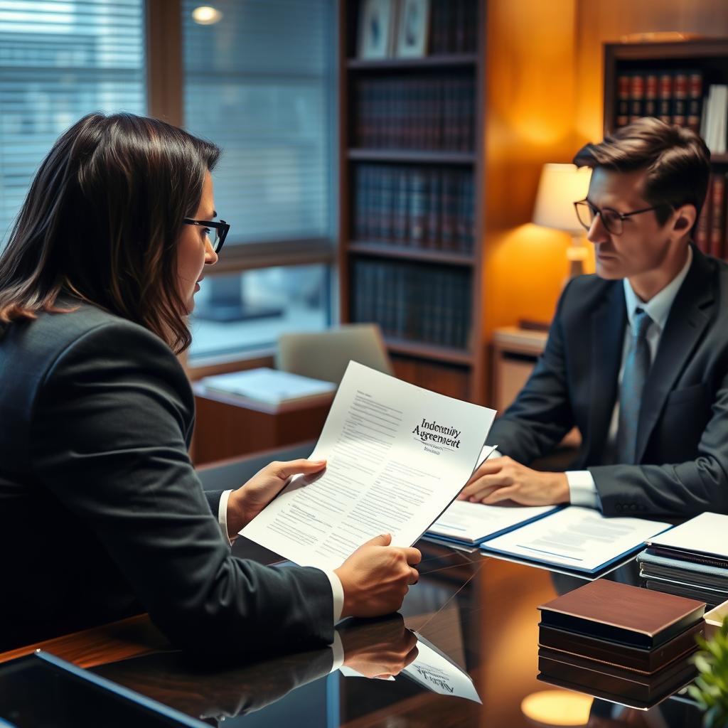 Indemnity Agreement Lawyer Capitol Hill